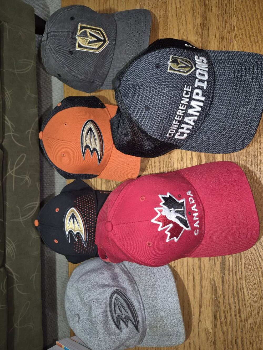 Hockey "Baseball" Caps